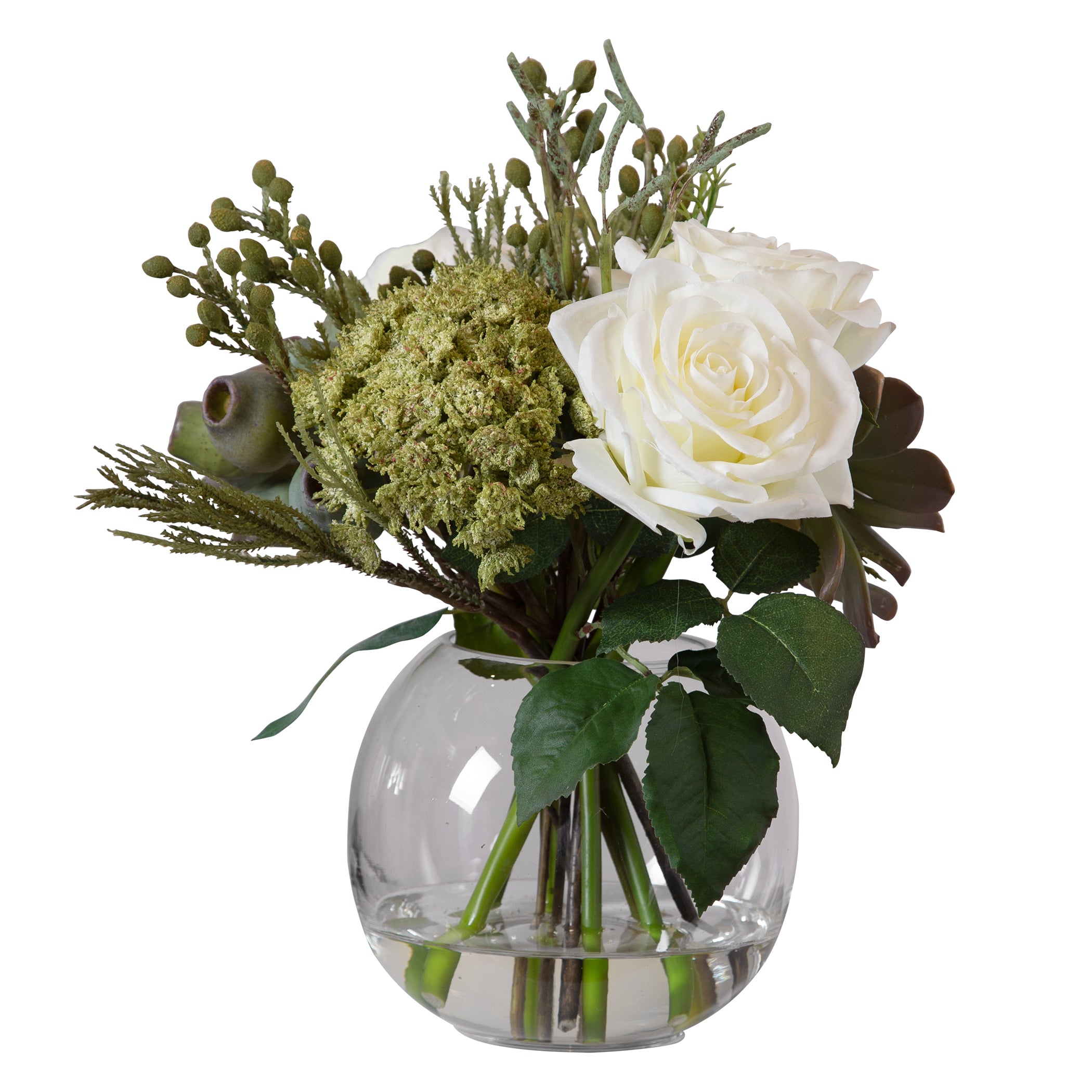 Uttermost Belmonte Floral Bouquet and Vase - Thumbnail 4