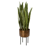 Uttermost Fasita Brass Planter 2 Cartons