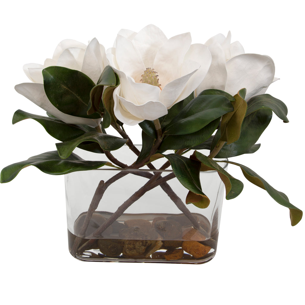 Uttermost Middleton Magnolia Flower Centerpiece