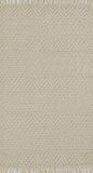 Momeni Boulder BOU-5 Hand Woven Contemporary Geometric Indoor Area Rug Ivory 9' x 12' BOULDBOU-5IVY90C0