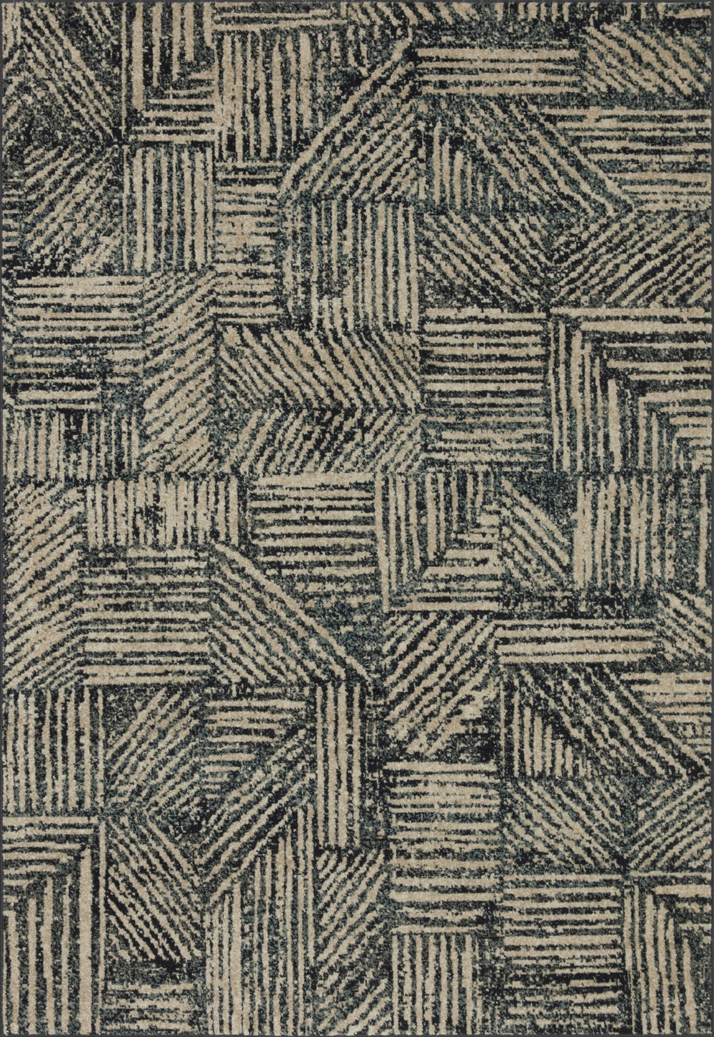 Loloi Bowery BOW-01 100% Polypropylene Pile Power Loomed Contemporary Rug BOWEBOW-01MDTA96C6