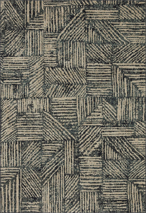Loloi Bowery BOW-01 100% Polypropylene Pile Power Loomed Contemporary Rug BOWEBOW-01MDTA96C6