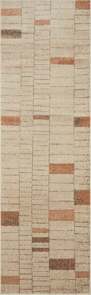 Loloi Bowery BOW-02 100% Polypropylene Pile Power Loomed Contemporary Rug BOWEBOW-02TGTA96C6