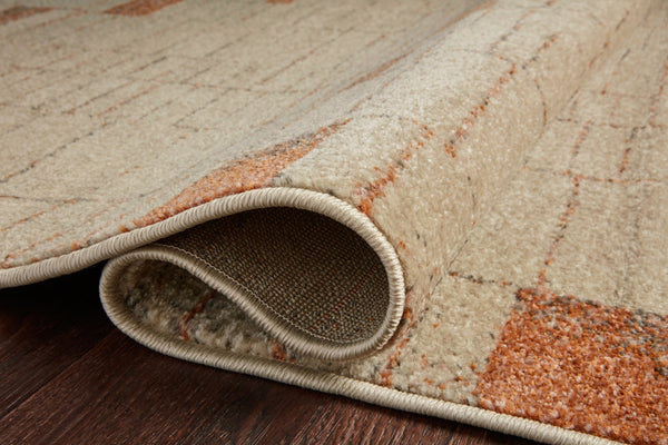 Loloi Bowery BOW-02 100% Polypropylene Pile Power Loomed Contemporary Rug BOWEBOW-02TGTA96C6