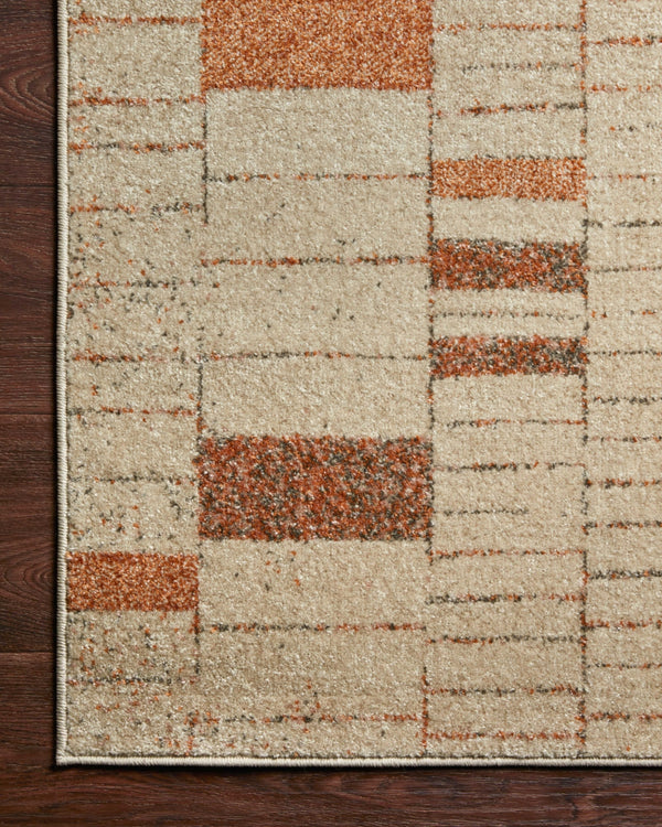 Loloi Bowery BOW-02 100% Polypropylene Pile Power Loomed Contemporary Rug BOWEBOW-02TGTA96C6