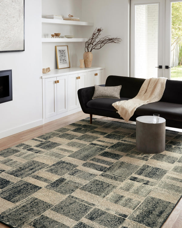 Loloi Bowery BOW-03 100% Polypropylene Pile Power Loomed Contemporary Rug BOWEBOW-03SXSA96C6