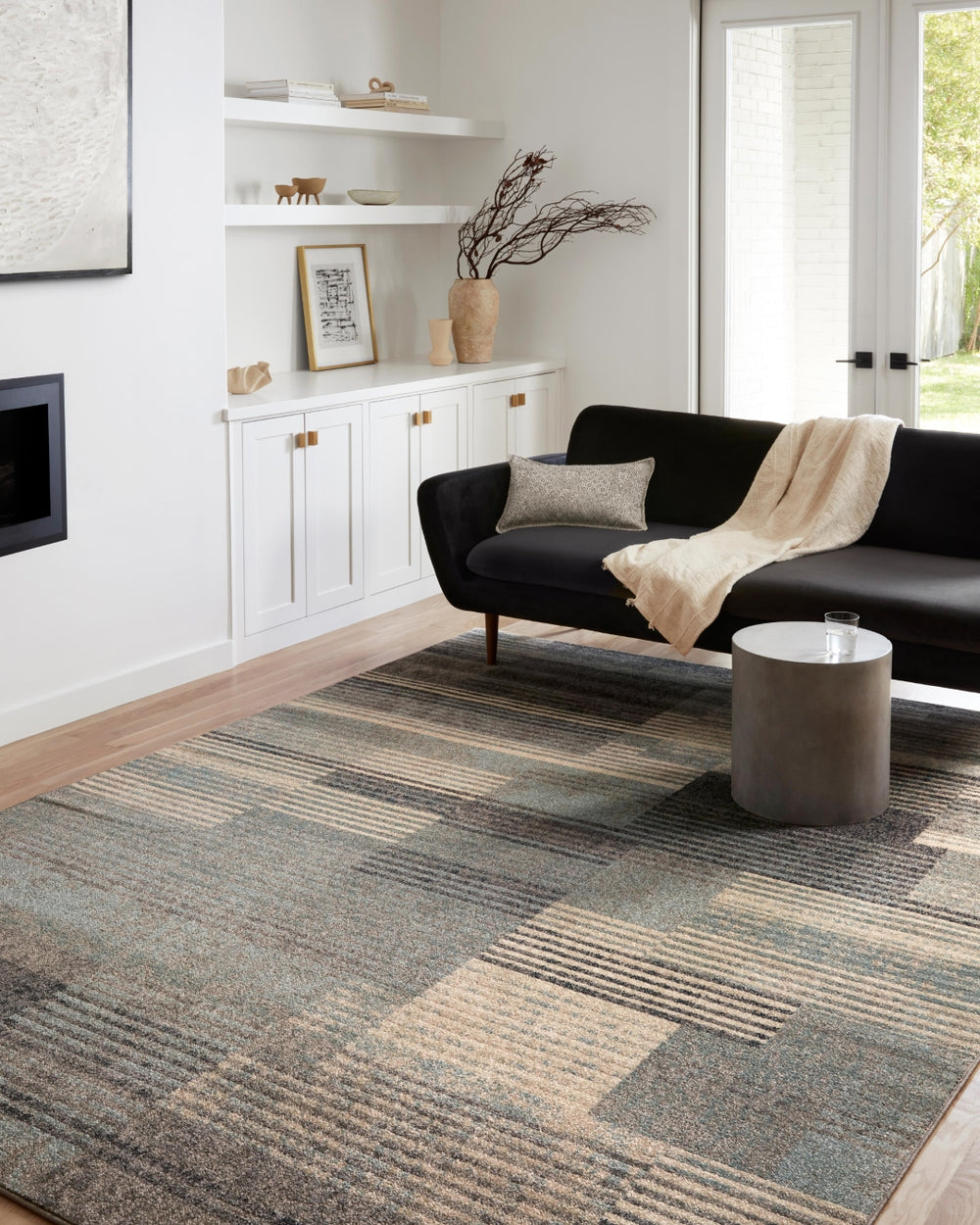 Loloi Bowery BOW-06 100% Polypropylene Pile Power Loomed Contemporary Rug BOWEBOW-06SXTA96C6