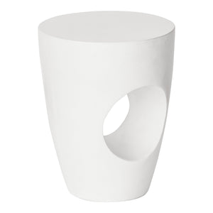 Moe's Home Aylard Outdoor Stool Ivory