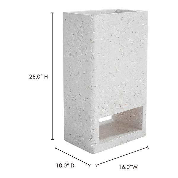 Bristol Planter Ivory Terrazzo