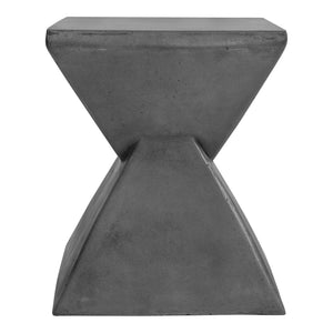 Moe's Home Xero Stool Lava Grey