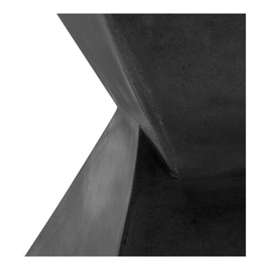 Moe's Home Xero Stool Lava Grey