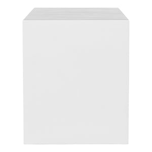 Moe's Home Lazarus Outdoor Stool White BQ-1064-18