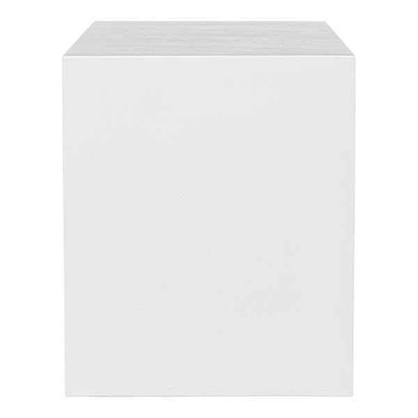 Moe's Home Lazarus Outdoor Stool White BQ-1064-18