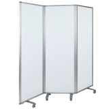 EE1365 Modern Commercial Grade Mobile Whiteboard Partition