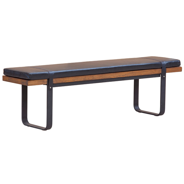 LH Imports Brooklyn Upholstered Bench BR016