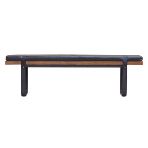 LH Imports Brooklyn Upholstered Bench BR016
