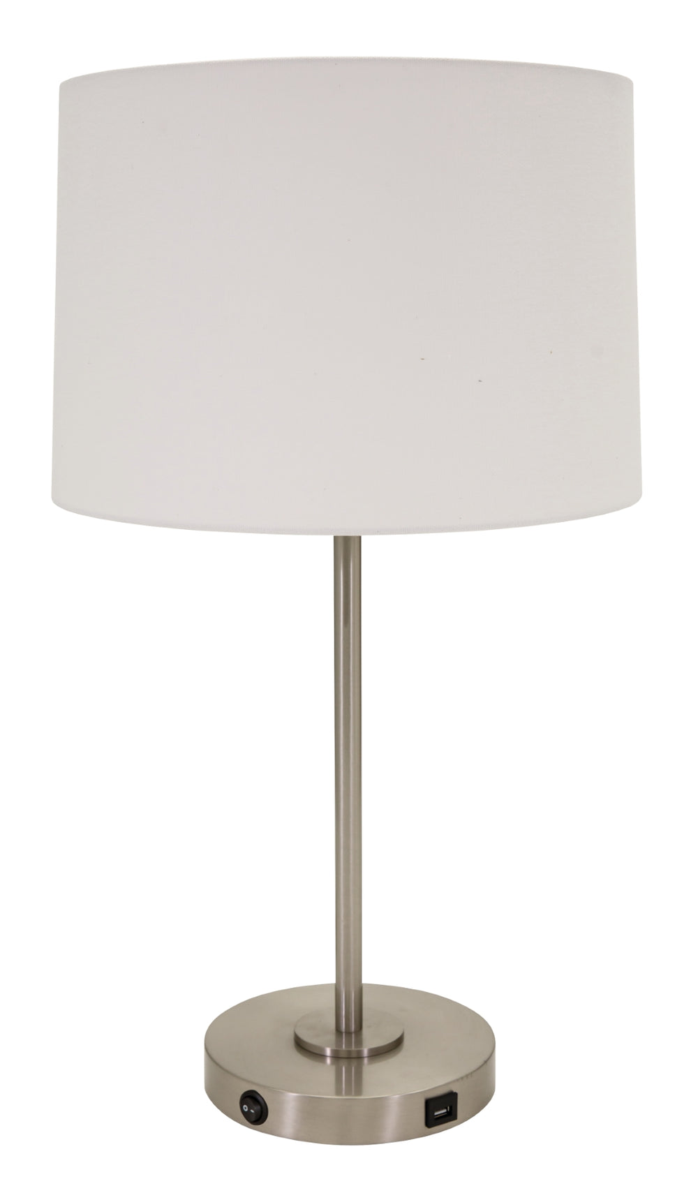 Brandon Table Lamp with USB Port in Oil Rubbed Bronze