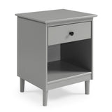 Spencer Modern/Contemporary 1-Drawer Solid Wood Nightstand