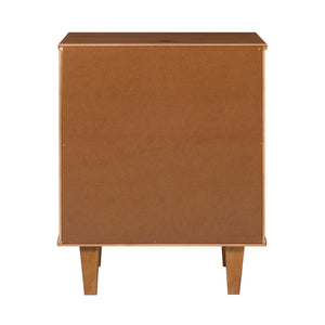 Walker Edison Bronx Modern/ 20" Modern Solid Wood Dresser -Caramel BR20BRXNSCA