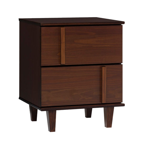 Walker Edison Bronx Modern/ 20" Modern Solid Wood Dresser BR20BRXNSWT