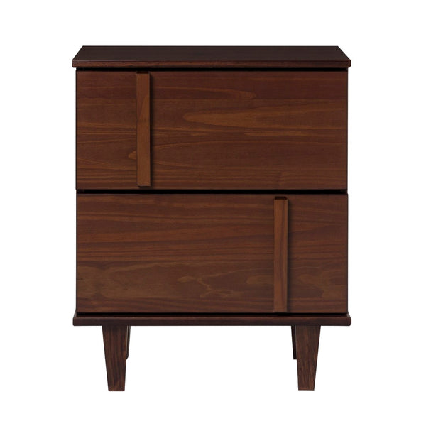 Walker Edison Bronx Modern/ 20" Modern Solid Wood Dresser BR20BRXNSWT