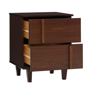 Walker Edison Bronx Modern/ 20" Modern Solid Wood Dresser BR20BRXNSWT