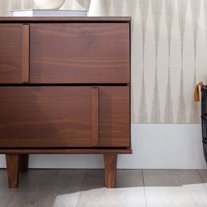 Walker Edison Bronx Modern/ 20" Modern Solid Wood Dresser BR20BRXNSWT