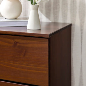 Walker Edison Bronx Modern/ 20" Modern Solid Wood Dresser BR20BRXNSWT