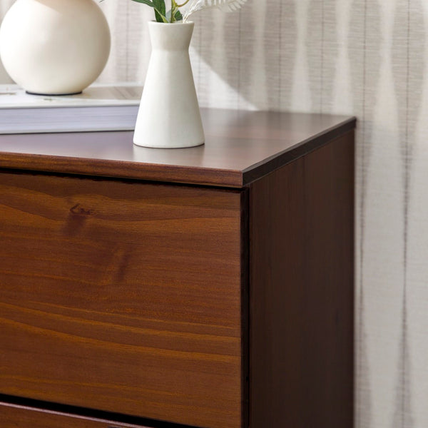 Walker Edison Bronx Modern/ 20" Modern Solid Wood Dresser BR20BRXNSWT