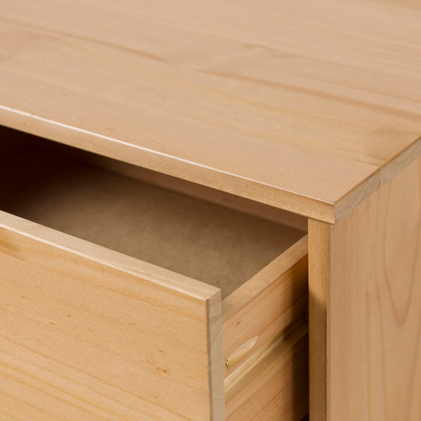 Walker Edison Sloane Transitional/Mid-century Modern 2-Drawer Groove Handle Wood Nightstand BR2DSLNSNP