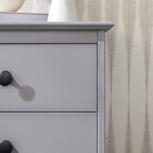 Walker Edison Spencer Modern/Transitional 3-Drawer Solid Wood Nightstand BR3DNSGY