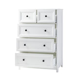 Walker Edison Oakland Transitional/Cottage 5-Drawer Oakland Chest BR5OKLDWH