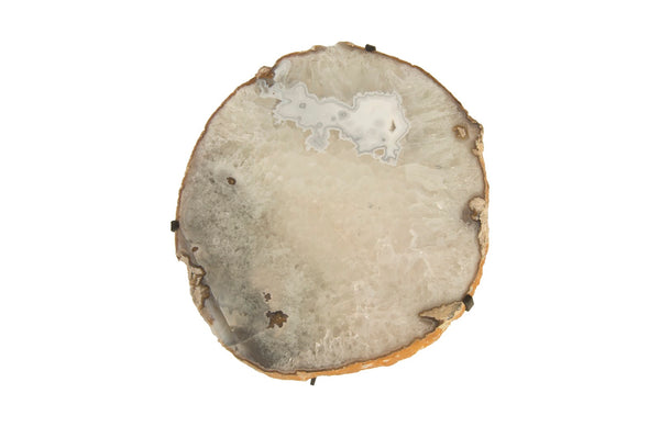 Agate Side Table, Assorted