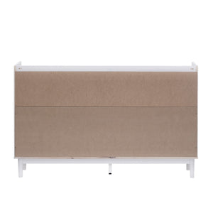 Lee Mid-century Modern 9 Drawer Dresser - Spacious Solid Wood Storage Lee Mid-century Modern 9 Drawer Dresser - Spacious Solid Wood Storage
