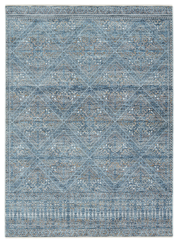 Jaipur Living Branham Collection BRA04 Talos 100% Polyester Machine Made Global Trellis Rug RUG152738