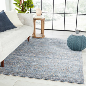 Jaipur Living Branham Collection BRA04 Talos 100% Polyester Machine Made Global Trellis Rug RUG152738