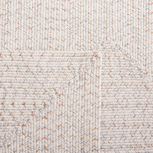 Safavieh Braided 201 Braided Hand Woven Rug Ivory / Light Grey BRA201A-9