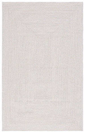 Safavieh Braided 201 Braided Hand Woven Rug Ivory / Light Grey BRA201A-9