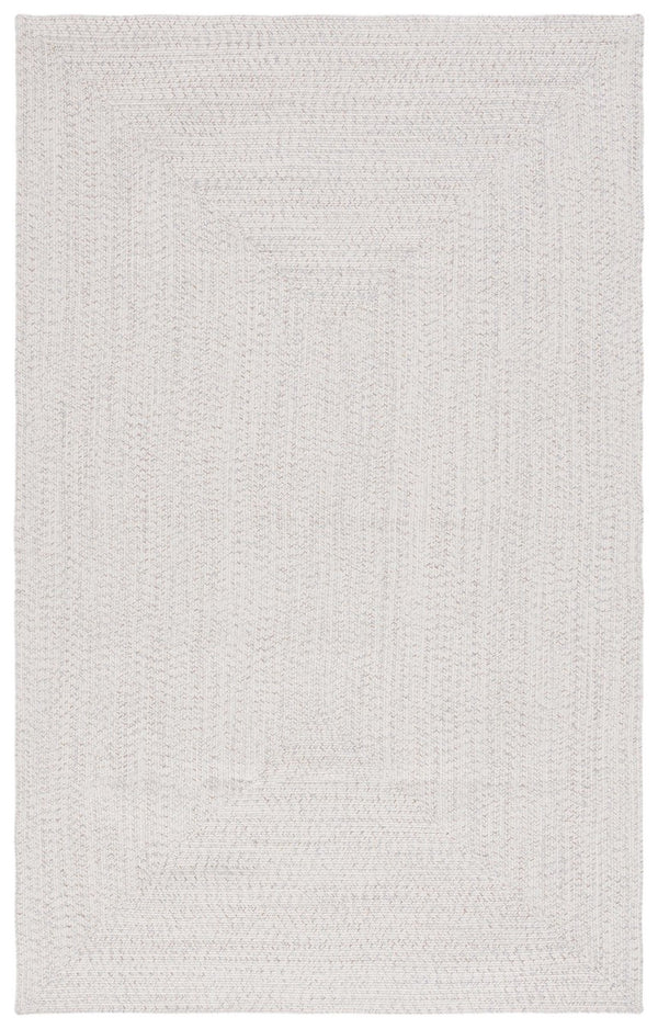Safavieh Braided 201 Braided Hand Woven Rug Ivory / Light Grey BRA201A-9