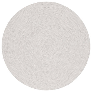 Safavieh Braided 201 Braided Hand Woven Rug Ivory / Light Grey BRA201A-9