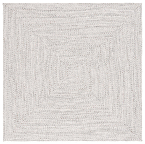 Safavieh Braided 201 Braided Hand Woven Rug Ivory / Light Grey BRA201A-9