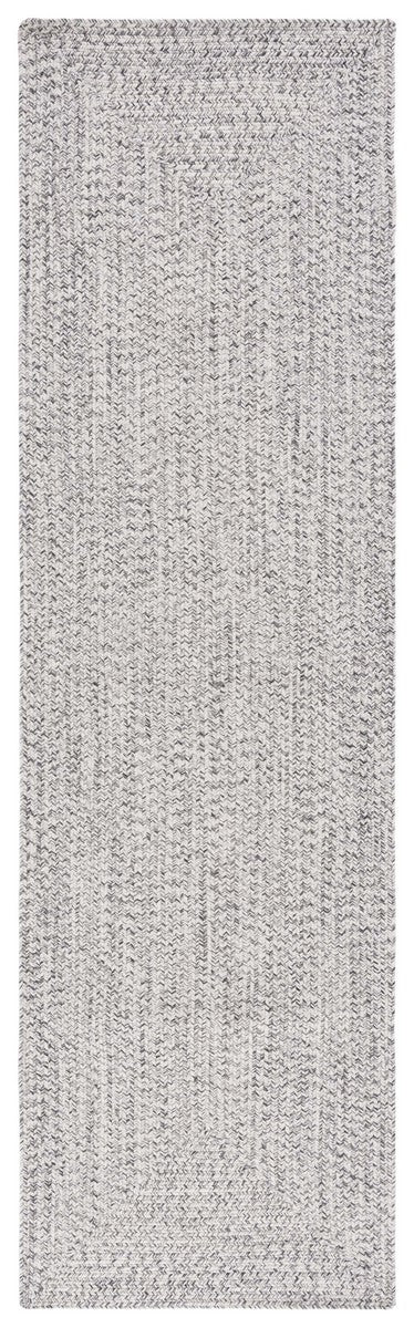 Safavieh Braided 201 Braided Hand Woven Rug Grey / Ivory BRA201F-9