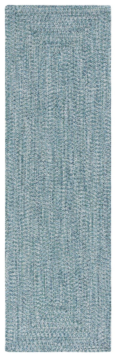 Safavieh Braided 201 Braided Hand Woven Rug Teal / Green BRA201K-9