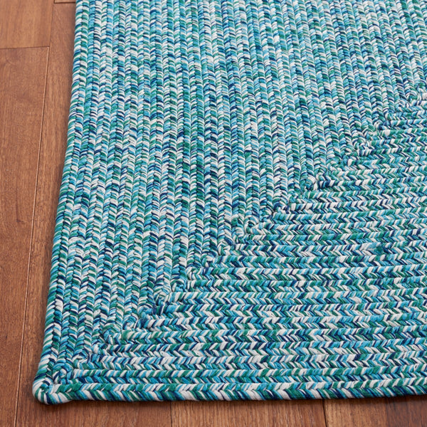 Safavieh Braided 201 Braided Hand Woven Rug Teal / Green BRA201K-9