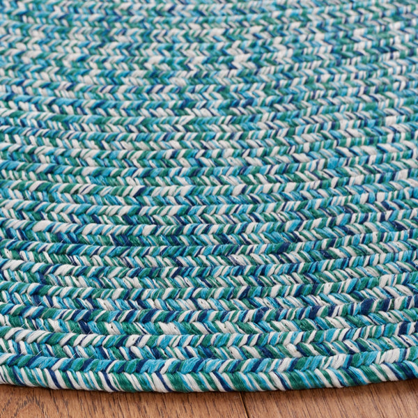 Safavieh Braided 201 Braided Hand Woven Rug Teal / Green BRA201K-9