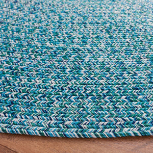 Safavieh Braided 201 Braided Hand Woven Rug Teal / Green BRA201K-9