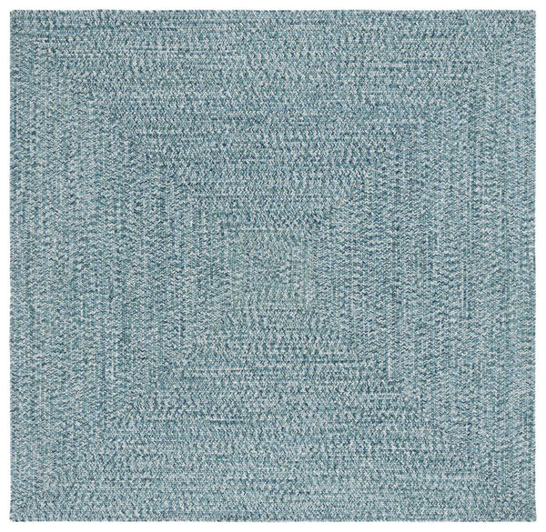Safavieh Braided 201 Braided Hand Woven Rug Teal / Green BRA201K-9
