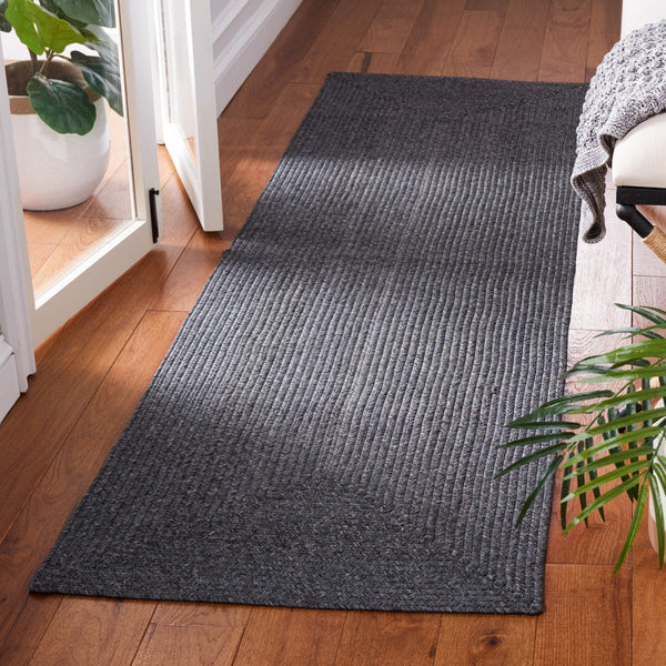 Safavieh Braided 201 Braided Hand Woven Rug Black BRA201Z-9