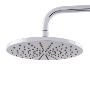 Leia Bathroom Shower Combination - Luxurious Chrome Tub & Shower Fixture with Detachable Handheld Head