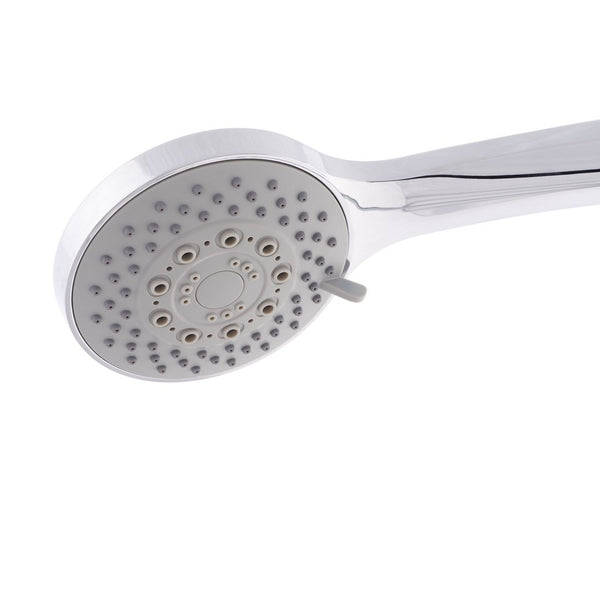 Leia Bathroom Shower Combination - Luxurious Chrome Tub & Shower Fixture with Detachable Handheld Head